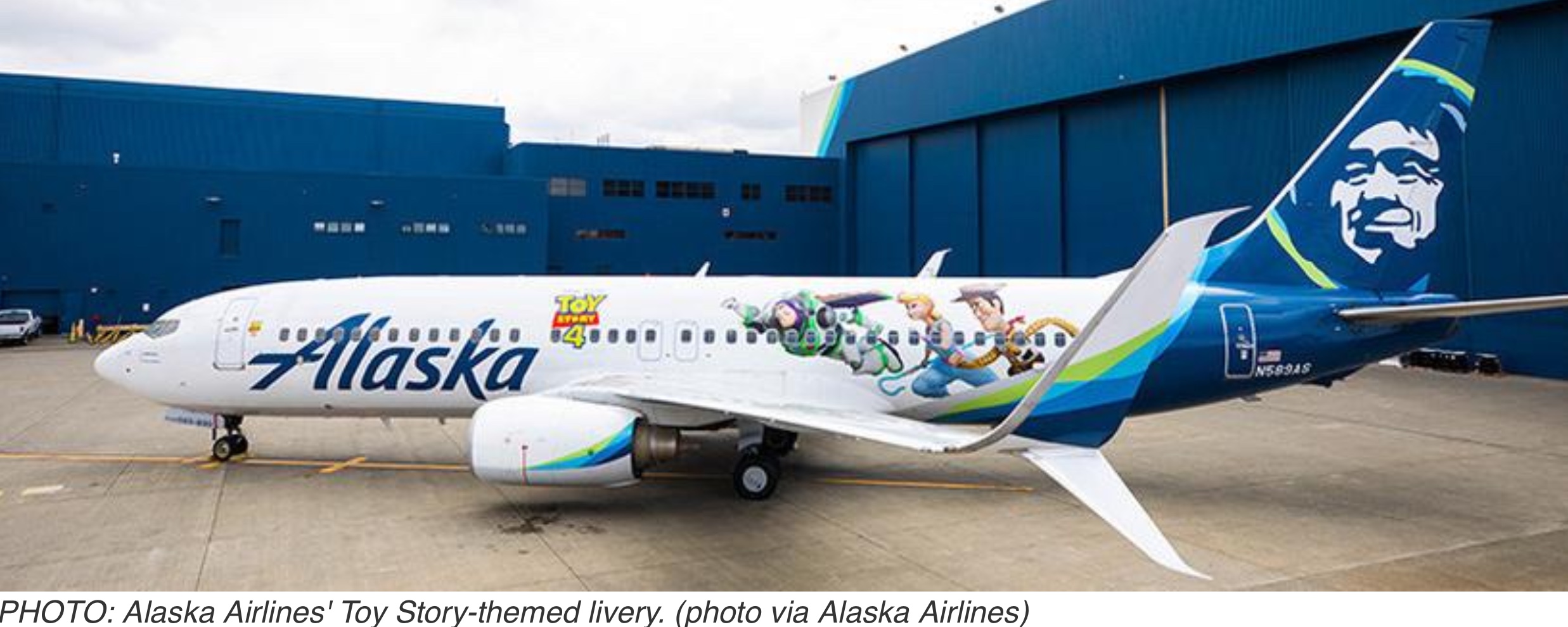 Alaska Airlines Toy Story - Castle Vacations